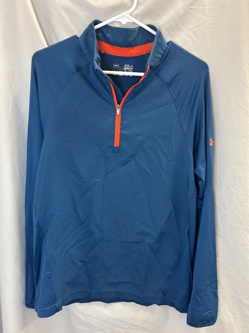 Under Armour Loose Performance Stretch 1/4 Zip Men's Pullover Size Small